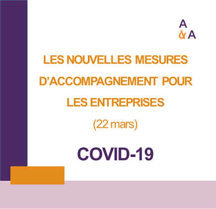 Coronavirus : Communication du 22 mars 2021