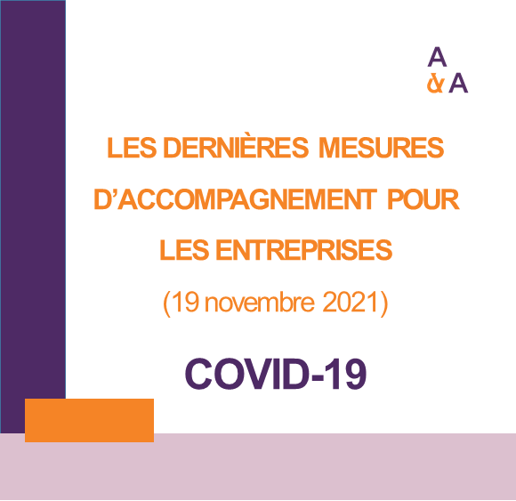 Coronavirus : Communication du 19 novembre 2021