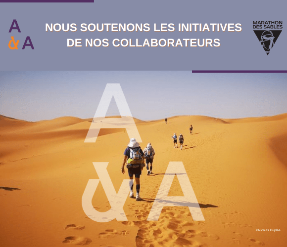 Soutien marathon des sables